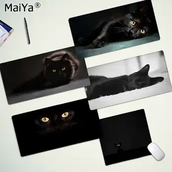 

Maiya Cool New Black cat eyes Customized MousePads Computer Laptop Anime Mouse Mat Free Shipping Large Mouse Pad Keyboards Mat
