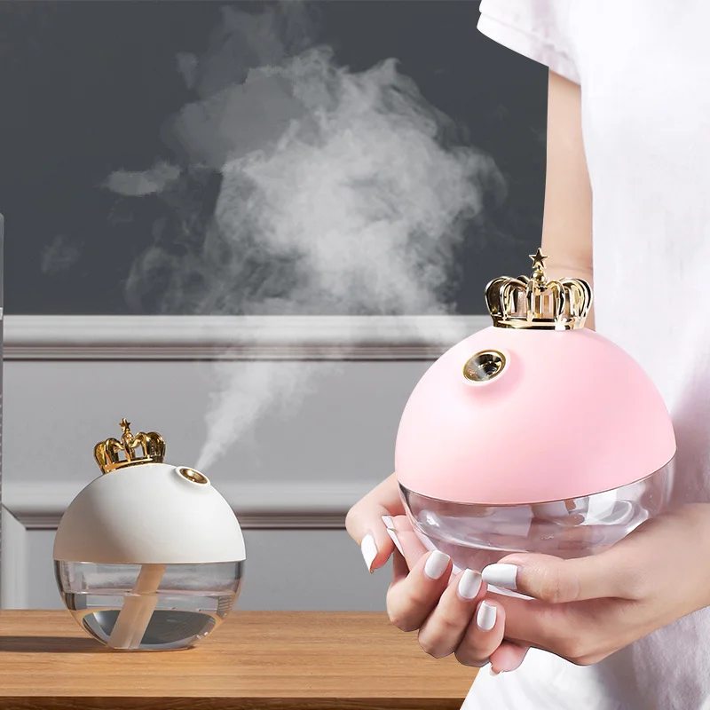 

320ML Portable Air Humidifier 1200mAh Rechargeable Wireless Air Humidifiers Aromatherapy Ultrasonic Essential Oil Diffuser