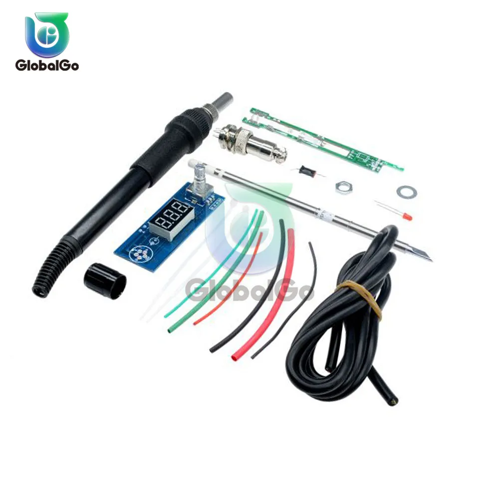Electric Unit Digital Soldering Iron Station Temperature Controller Kits T12 Handle DIY kits With LED Vibration Switch Electric Unit Digital Soldering Iron Station Temperature Controller Kits T12 Handle DIY kits With LED Vibration Switch