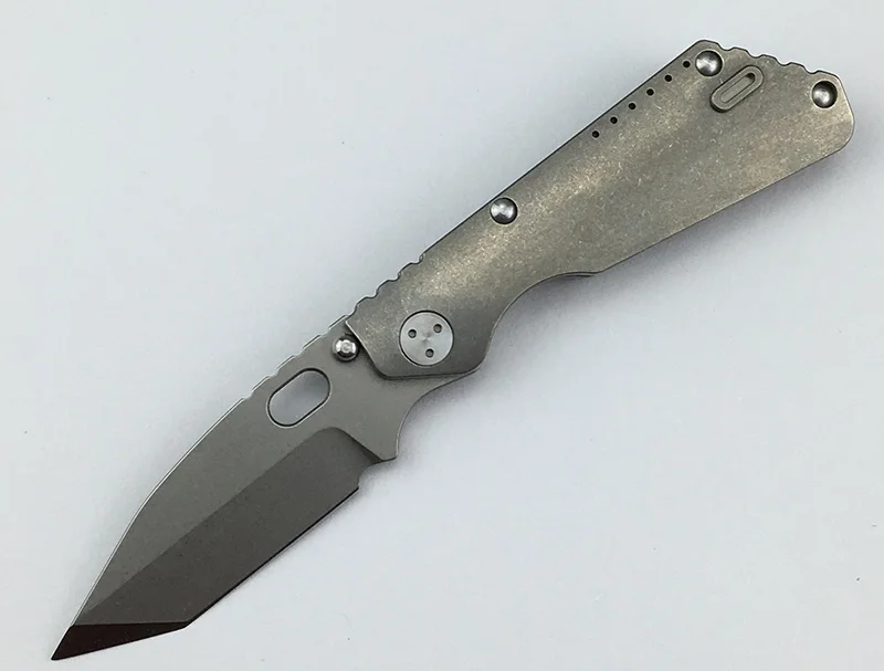 LEMIFSHE маленький PT M390 складной нож TC4 ручка из титанового сплава M390 подшипник лезвия для кемпинга открытый кухонный нож для фруктов инструмент для повседневного использования