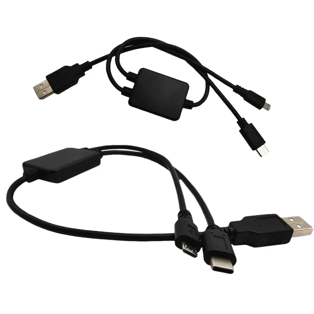 同传双数据type-c手机充电数据线平板电脑连接线micro 手机充电线 6