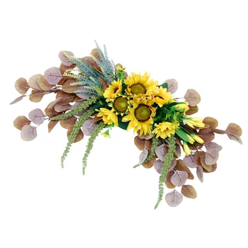 

1 Pc Bright Creative Perfect Vivid Sunflower Decor Simulation Sunflower Pendant for Party Holiday Wedding Christmas