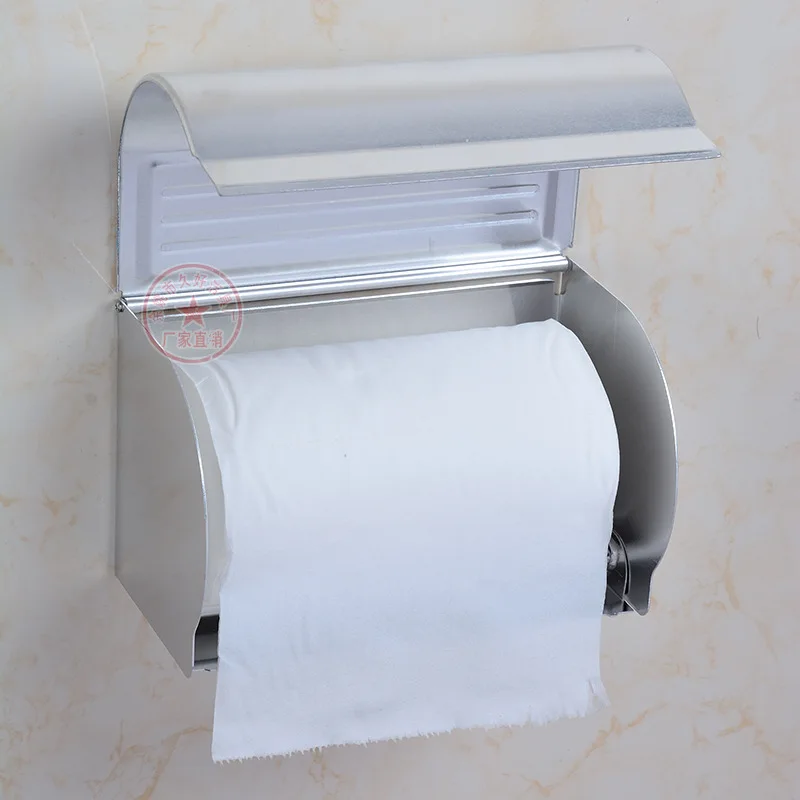 

K20 Medium Alumimum Toilet Paper Box Alumina Tissue Box Waterproof