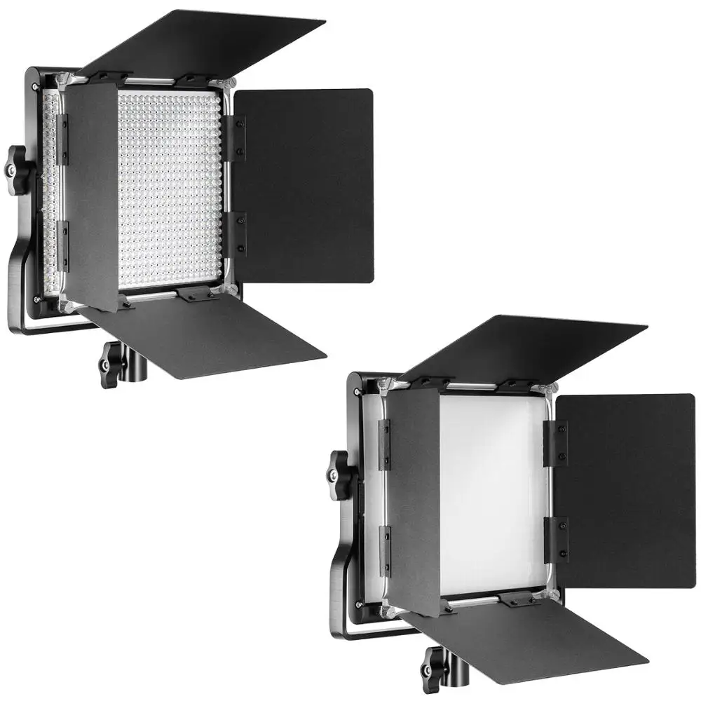  Neewer Bi Color 660 LED Video Light Stand Kit for studio photography video dimming light with U bra - 32831337035