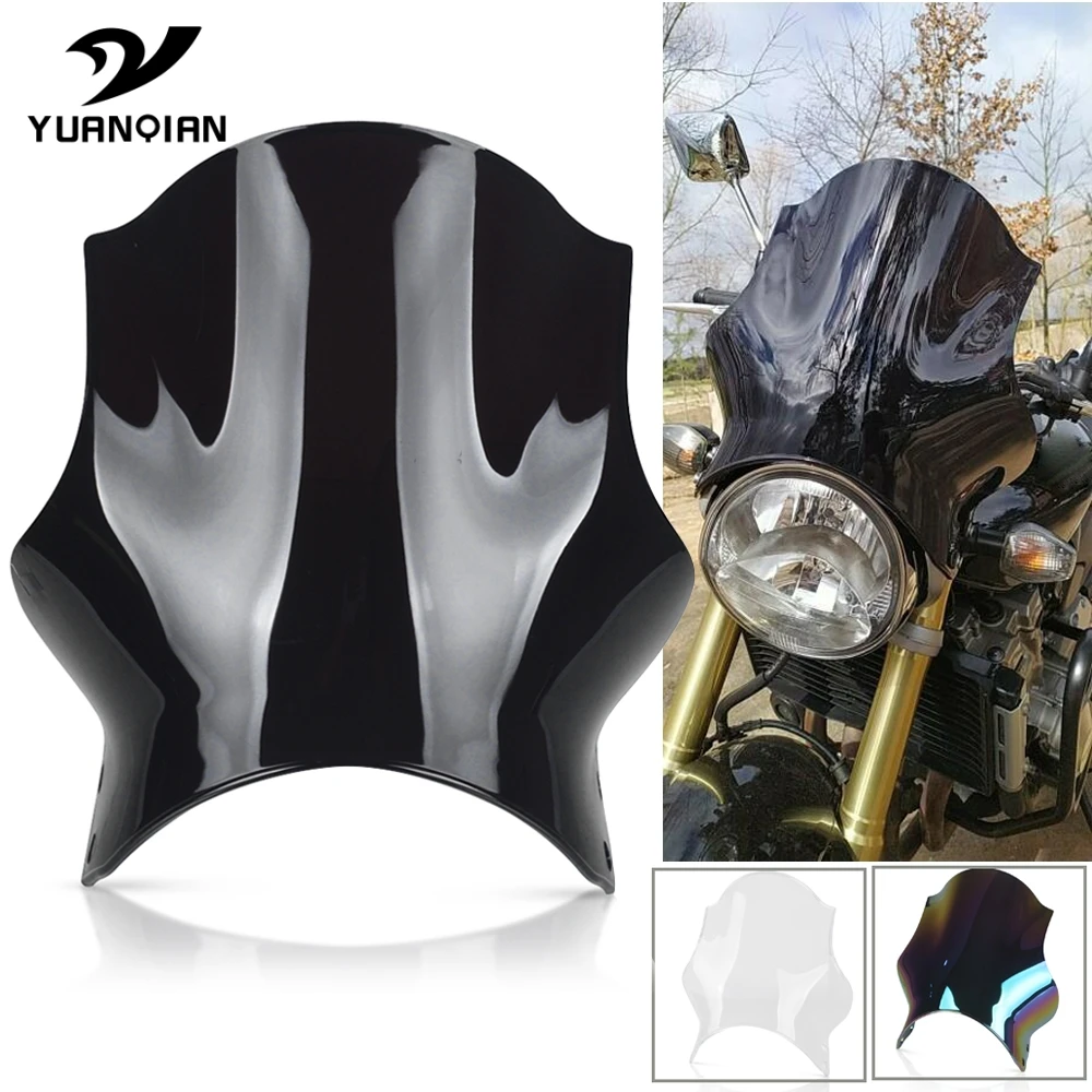 Переднее ветровое стекло для мотоцикла Honda CB400 CB600 CB750 CB900 CB919 CB250 Hornet экран