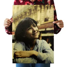 [A29] Сью не Марсо Ностальгический ретро плакат из крафт-бумаги экран для помещений кафе декоративная живопись