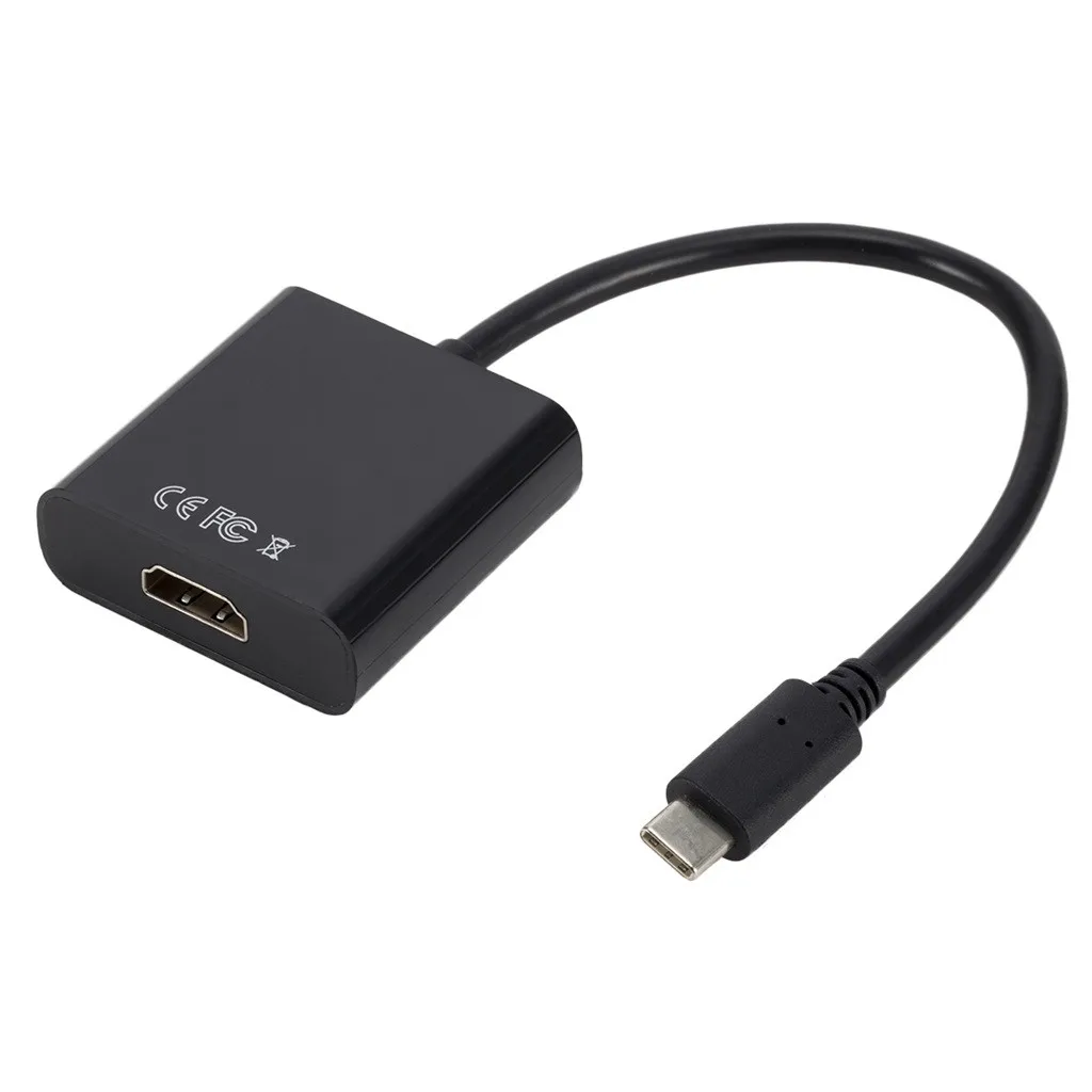Топ концентратор USB-C тип-c к HDMI HDTV 4k Кабель-адаптер для samsung S9 S8+ Note 8 для Macbook для ПК, ноутбук дропшиппинг#25