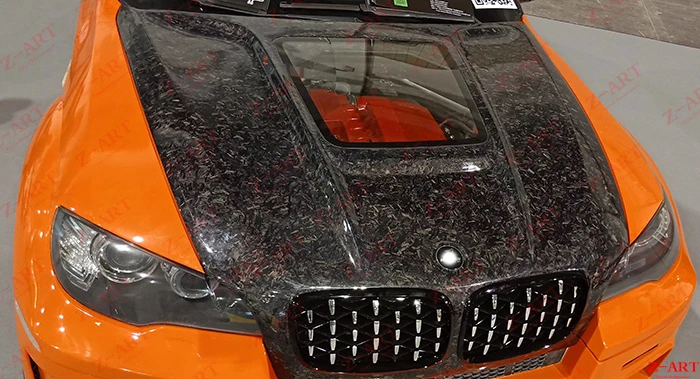 Капот двигателя из углеродного волокна для BMW E71 X6 2008-2013 Z-ART | Автомобили и
