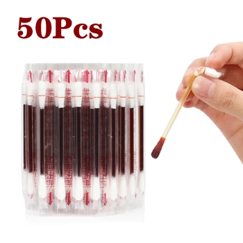 

50Pcs Medical Iodine Cotton Disposable Disinfection Iodine Swabs Alcohol Swab Disinfection and Sterilization Wound Cleaning