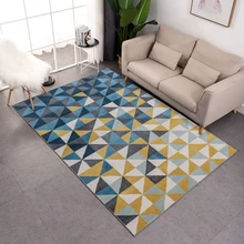 Ковер для гостиной, спальни, Скандинавский современный минималистичный чайный коврик, большая площадь, машинная стирка, американский светильник, роскошный