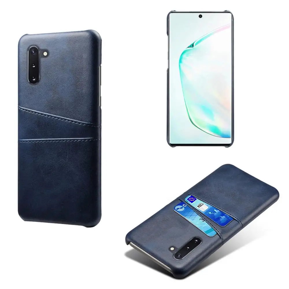 

Case For Samsung Galaxy Note 10 Plus Luxury Leather Wallet Card Holder Anti-Fall Back Cover Phone Case For Galaxy Note 8
