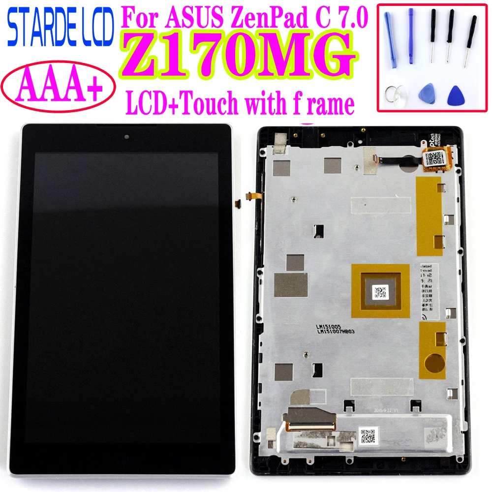 STARDE LCD для Asus ZenPad C 7 0 Z170MG дисплей кодирующий преобразователь сенсорного экрана в