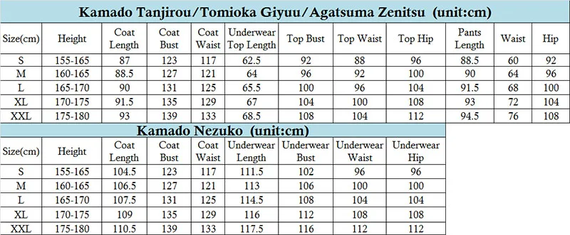 zao size