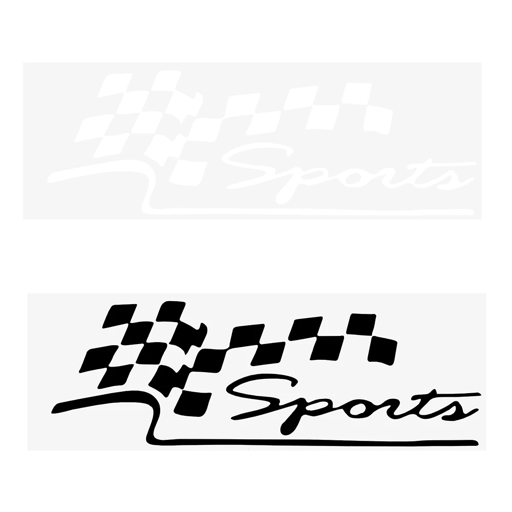 

Car Stickers Racing Sports Flag ReflectiveCar-Styling Creative Funny Decals Motorcycle Car Decal Waterproof Vinyl,31cm*10cm
