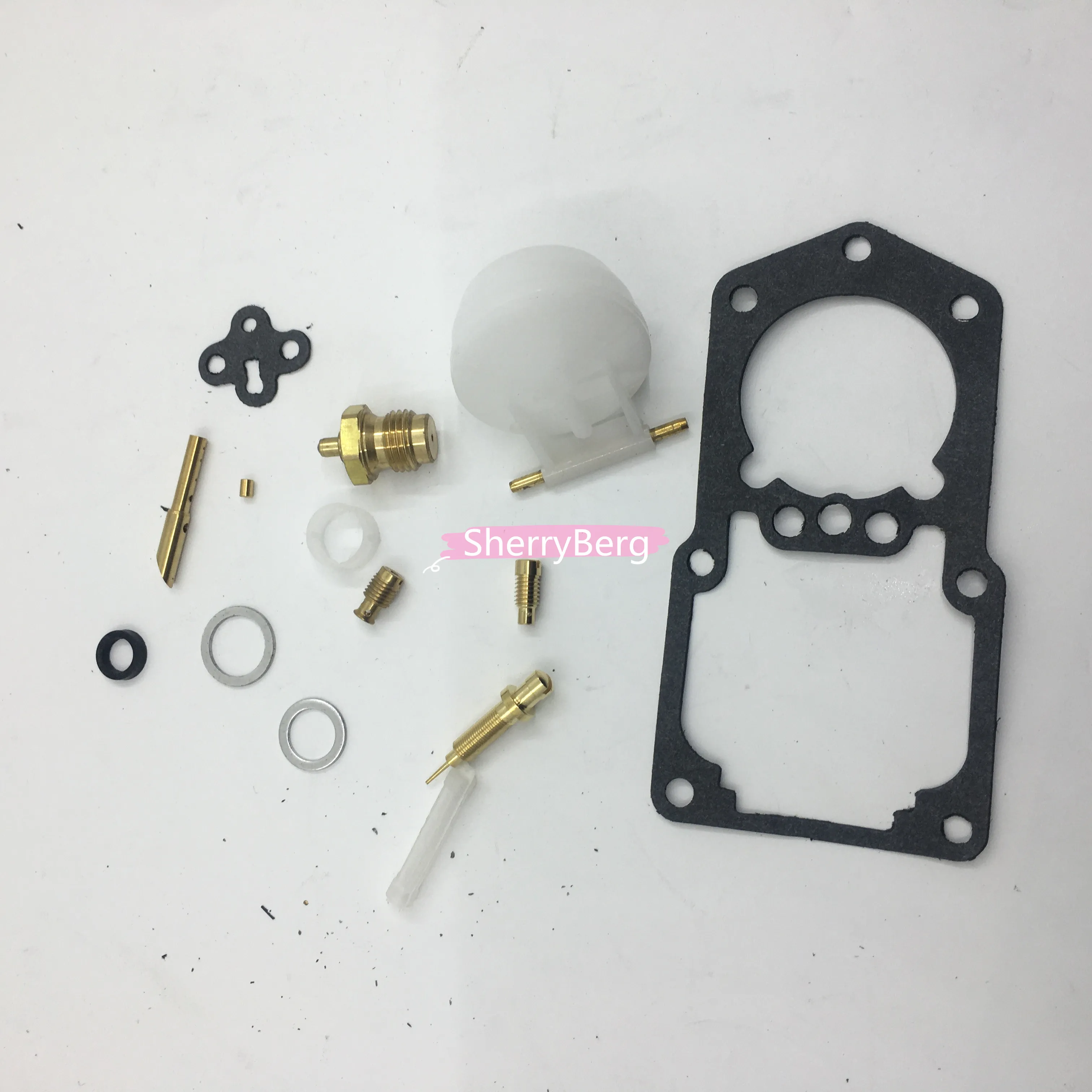 SherryBerg CARBurador vergaser CARBURETOR Carburettor repair kit rebuild kit carb gasket Kit For RENAULT R4 DELLORTO FRG 28 A