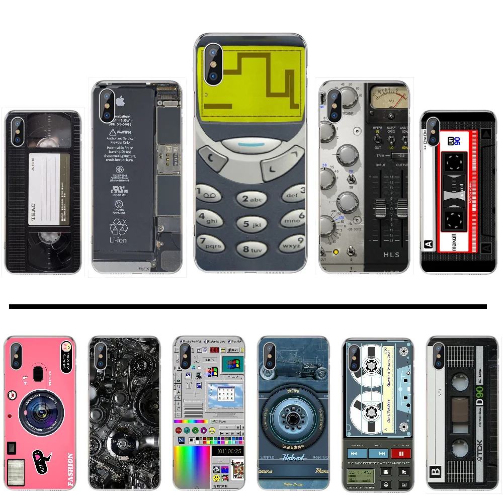 Роскошный чехол для телефона в стиле ретро с камерой самостоятельной сборки iphone 4