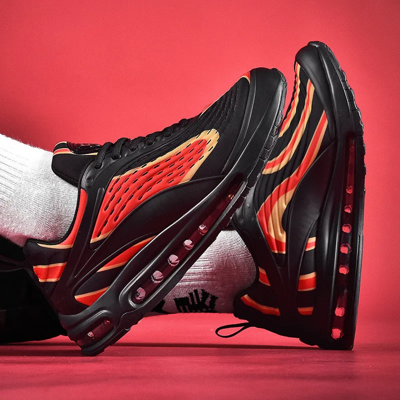 

VSIOVRY New Light Running Shoes Men Cushioning Sneakers Breathable Trainer Sports Jogging Shoes for Men Soft Walking Sneakers