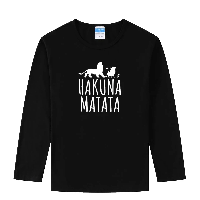 LYTLM/футболка с 3D изображением Льва семейная футболка для мамы и дочки детская одежда с изображением пумбы футболки для маленьких мальчиков и девочек уличная одежда в Корейском стиле для детей 10-12 лет - Цвет: Normal Long Sleeve