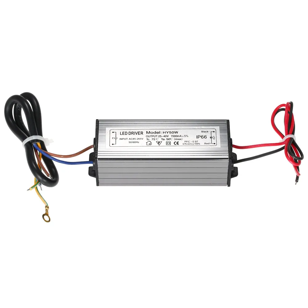 

Hot 50W Constant Current Driver Power Supply Adapter Transformer Switch for LED Exihibition Lamp Chip Light IP66 Water Resistant