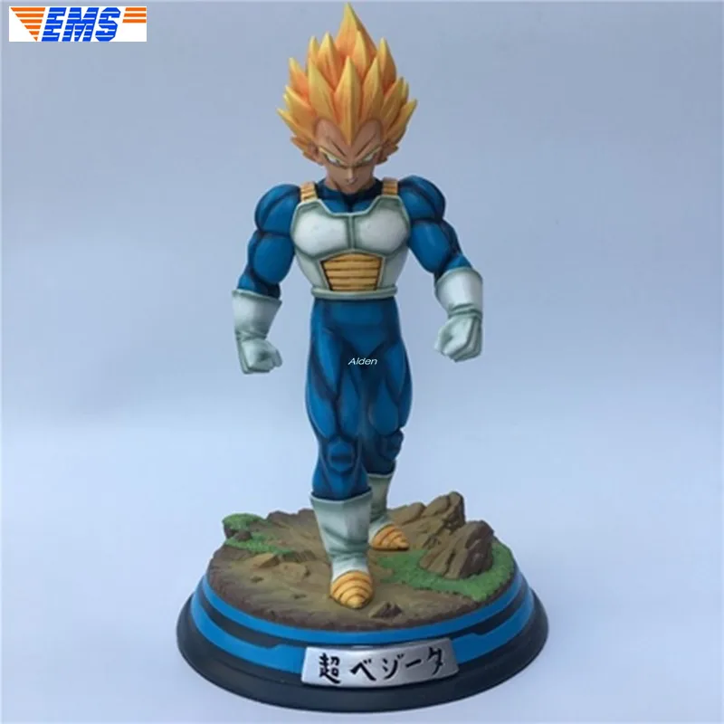 1" Dragon Ball Z статуя Супер Саян бюст Вегета полноразмерный портрет Kakarotto GK экшн Коллекционная модель игрушечная коробка 29 см Z2580