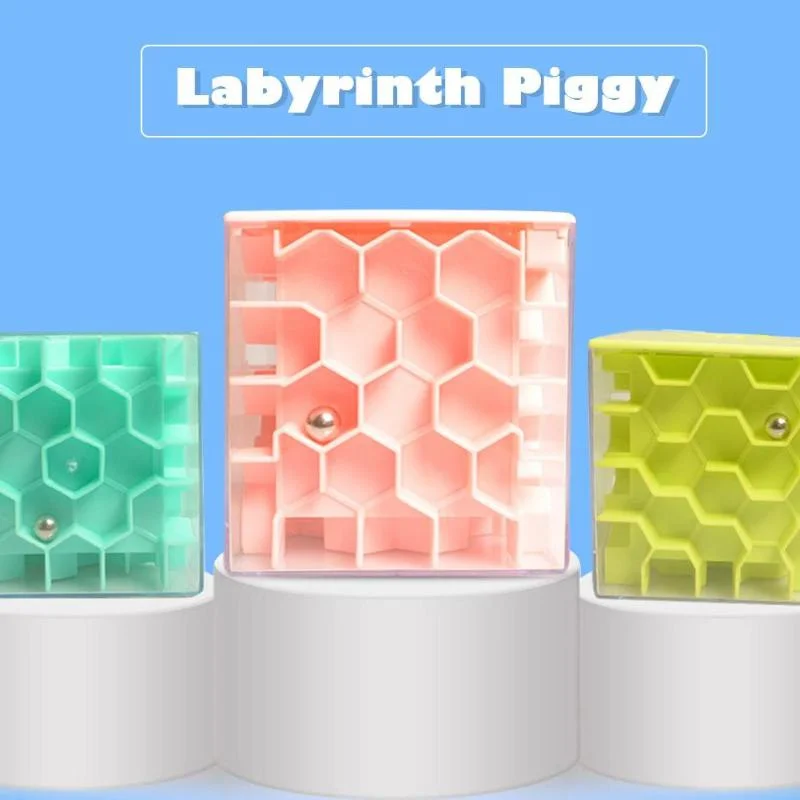 Детские игрушки 3D лабиринт куб прозрачные бусины головоломка игра игрушки трехмерный лабиринт шар