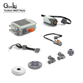 

1 Set TECHNIC MOC Mechanical Group 8293 Kit Technology Power Function motors Building Blocks Compatible 42006 Technic Excavator