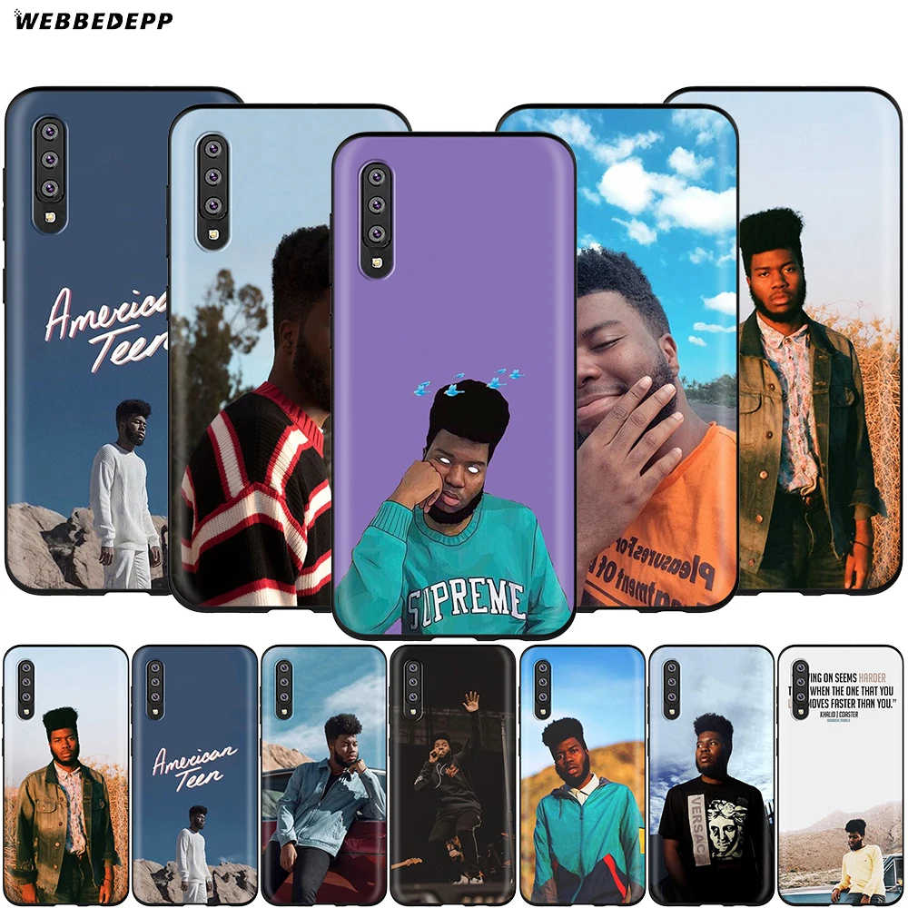 Webbedepp Khalid American Teen чехол для Samsung Galaxy A2 J4 J6 J7 Duo J8 Core Prime 2018 A20E A70S | Мобильные телефоны и