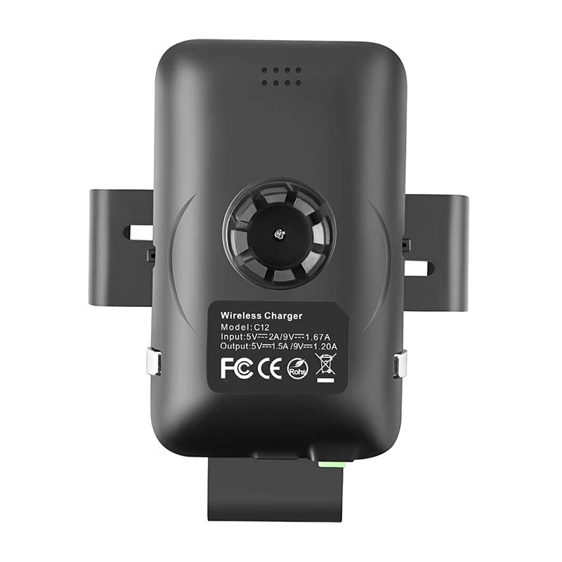 Wireless Charger Car Phone Holder 10W Qi Car Wireless Charger For IPhone X Xiaomi Samsung 9 Auto Clamping Fast Wireless Charging