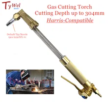

Gas Metal Cutter USA Style Harris-Compatible 6290 6290NX Oxygen Propane Acetylene 62 Gas Cutting Torch Nozzle Tip