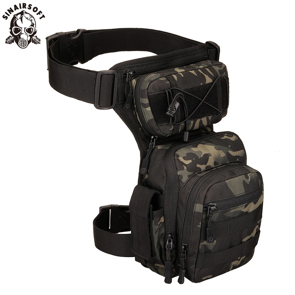 Сумка Molle для леггинсов 1000D нейлоновая Водонепроницаемая Мужская тактическая