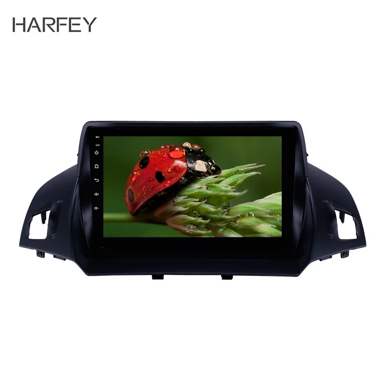 

Harfey Android 8.1 GPS Car 9" HD Autoradio for Ford Escape 2013 2014 2015 2016 with WIFI AUX support Review Camera Carplay SWC