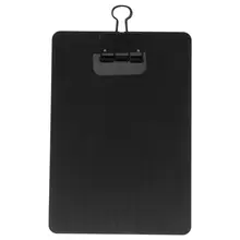 

1pc A5 Paper Clipboard Stainless Steel Writing Pad Paper Holder Menu Stand