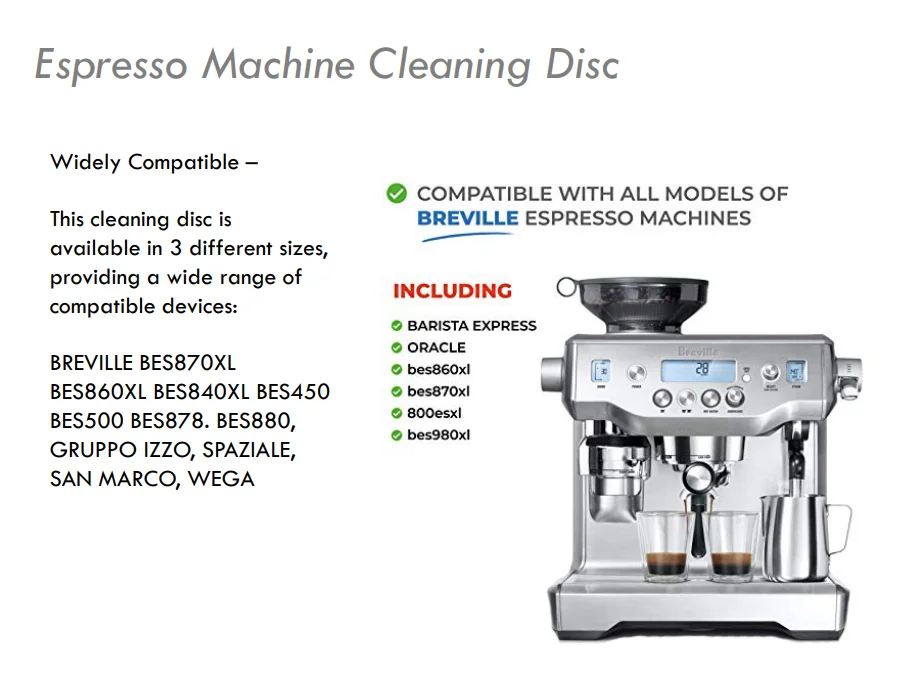 Breville 54mm Portafilterbes870xl Bes860xl And Bes840xl Espresso