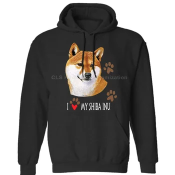 

Unisex Shiba Inu Dog - I Love My Shiba Inu Dog Cute Mens Neutral (Womens) Winter Hoodies Sweatshirts Free Shipping
