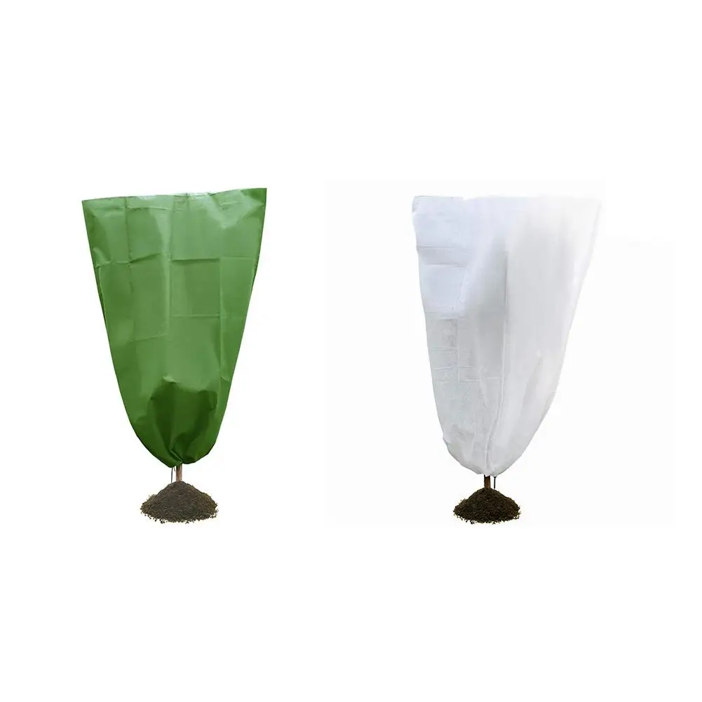 

Warm Cover Tree Shrub Plant Protecting Bag Frost Protection Yard Garden Winter Drawstring Plant Fruit Vegetable Mesh Net Garden