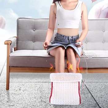 

2018 Electric Massageer Electric Warm Heated Foot Warmer Washable Heat Warmer Cushion Thermal Foot Warmer 5 Modes Heat Settings