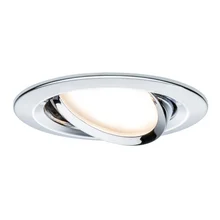 93867 Светильник Prem EBL Coin Slim rd schw LED 1x_W Chr