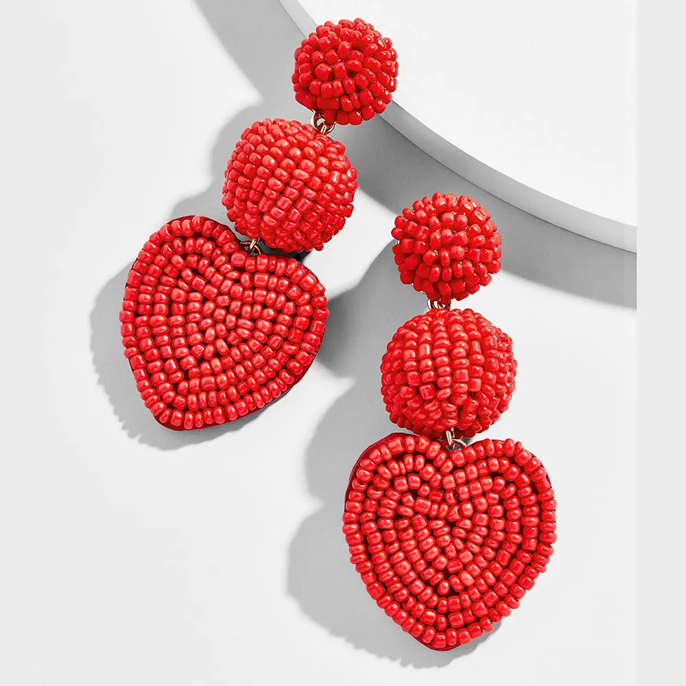Miwens, новинка, Bauble Bar, синие Квадратные бусины, свисающие, модные женские серьги, кисточка, овальная рафия, массивные серьги-подвески ювелирные изделия
