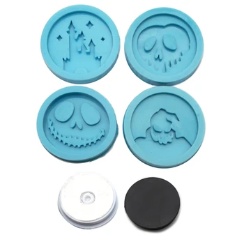 

Halloween Expanding Phone Socket Silicone Mold Prop Mount Phone Holder Epoxy Resin Mold Cell Phone Bracket Casting Molds