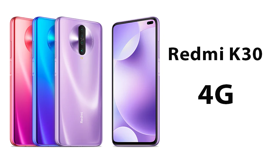 Смартфон Xiaomi Redmi K30, 6 ГБ ОЗУ, 128 Гб ПЗУ, восьмиядерный смартфон Snapdragon 730G, 64 мп, четырехъядерный процессор, 4500 мАч, 27 Вт, быстрая зарядка