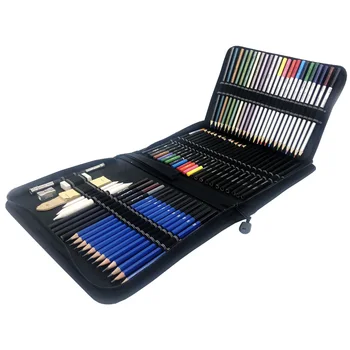 

72 Pcs Drawing Sketch Pencil Art Material Wooden Pencils Set Sketch Pencils Set for Painting Drawing Gift Sketch
