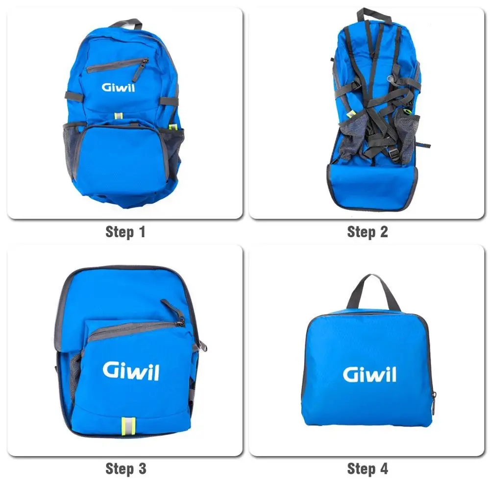 Легкий складной прочный походный рюкзак Giwil 30L складной походный рюкзак для мужчин, женщин и подростков