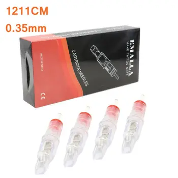 

20pcs 1211CM 0.35mm Tattoo Cartridge Needles Cartridge Curved (Round) Magnum Tattoo Needles for Cartridge Machine pen Grips