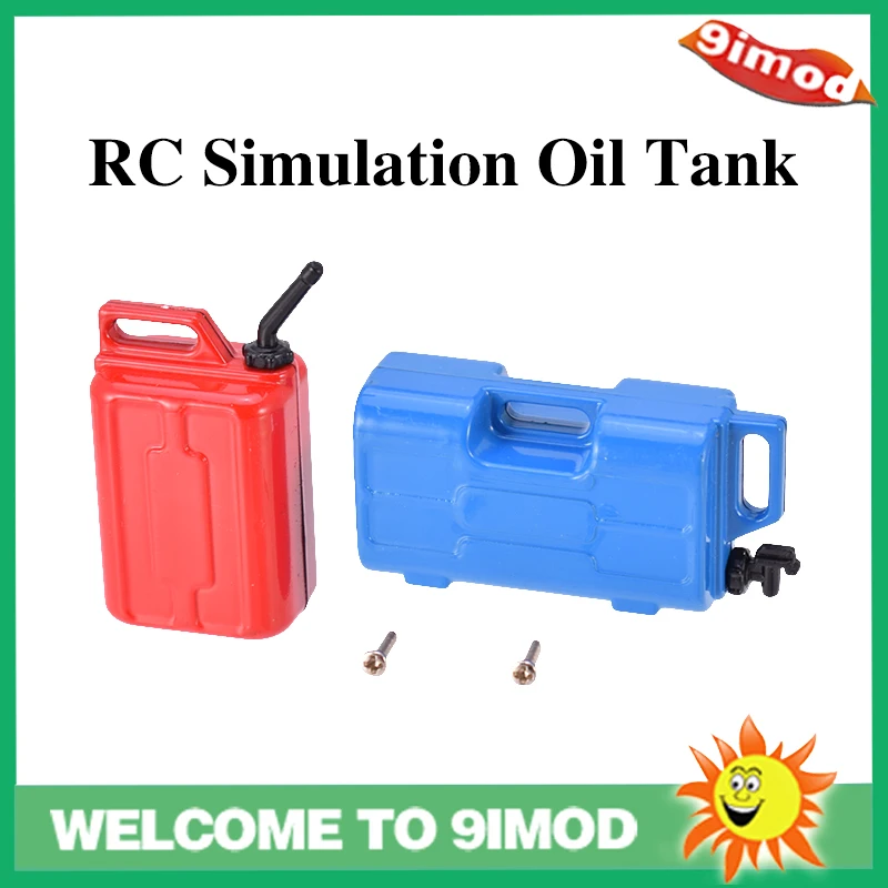 RC Simulation Tool Oil Tank Decorate Box for Traxxas 1/10 RC4WD Tamiya Axial SCX10 Jeep D90 D110 Crawler Car | Игрушки и хобби