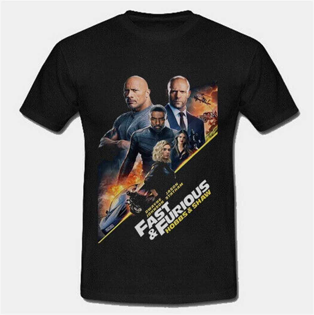 Новая футболка с фаст Форсаж хобbs &amp Shawn 2019 постер фильма размер S M L XL 2XL фигурным