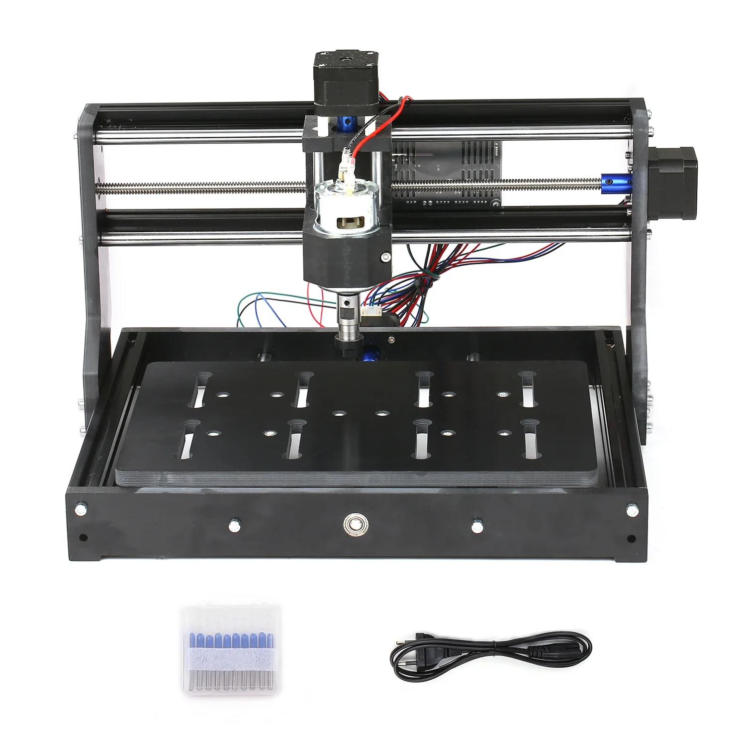 CNC3020 Мини DIY ЧПУ маршрутизатор комплект мощность фрезерный станок GRBL управление лазерный гравер гравировальный станок ER11 шпиндель патрон