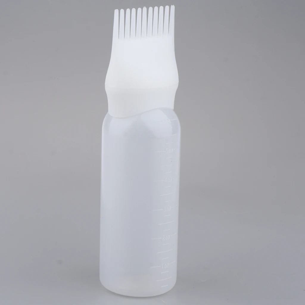 60ml Hair Dye Bottle with Graduated Scale, Professional Hairdressing Coloring