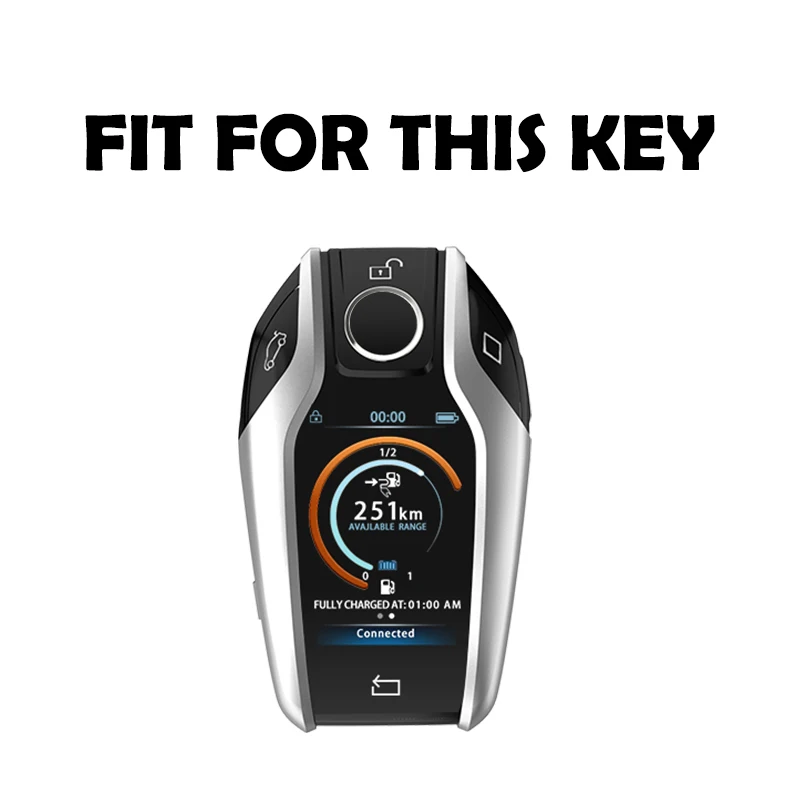 Nuova custodia completa per chiave a distanza per auto in TPU per BMW 5 6 7 Series GT 730 740 530i X3 X5 X6 X7 G11 G12 740li portachiavi a distanza - He0b63ba1df104463a2accedfbef8ca2bf