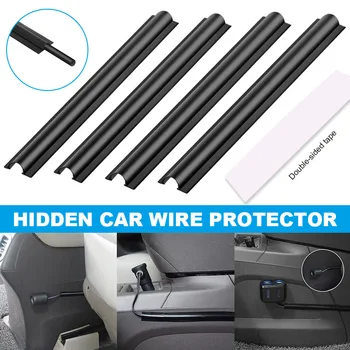

4 Pcs/set Concealed Car Clips Wire Cover Line Sleeve Car-styling Interior Accessories PR Sale