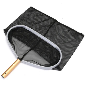 

Fish Pond Skimmer Net Leaf Skimmer Mesh Swimming Pool Fountain Spa Cleaning Tools Cleaning Garbage Net Leaf Rake Mesh Frame Foun